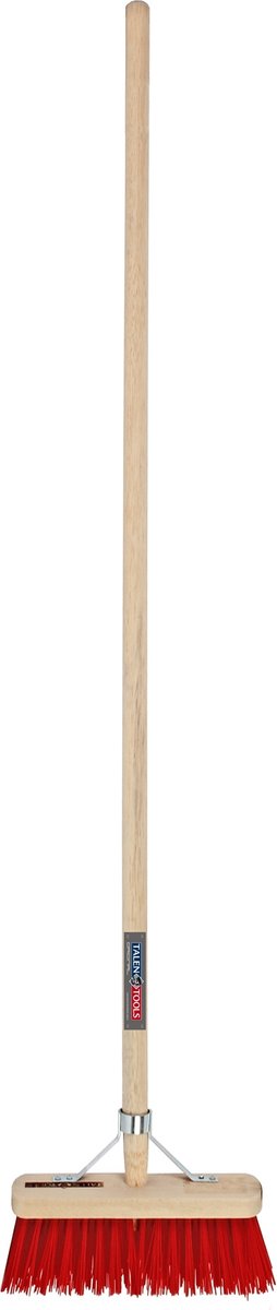 Talen Tools - Bezem - 28 cm - Kunststof haren - Steel 140 cm van Talen Tools — afbeelding 2