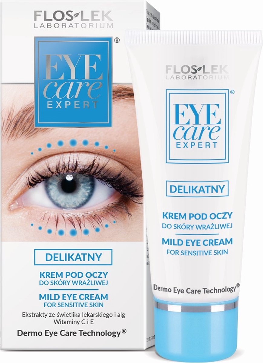 Oogverzorging Expert zachte oogcrème voor de gevoelige huid 30ml