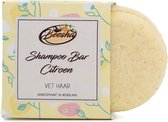 Beesha Shampoo Bar Citroen | 100% Plasticvrije en Natuurlijke Verzorging | Vegan, Sulfaatvrij en Parabeenvrij | CG Proof