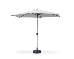sweeek - Ronde parasol 3m met centrale kantelbare mast - touquet