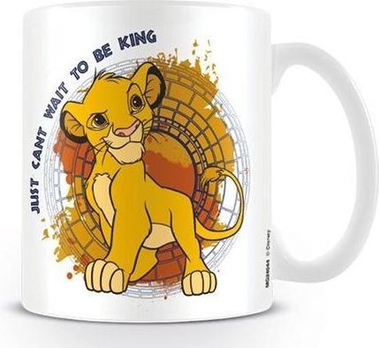 Disney Le Roi Lion Just Can't Wait to be King Mug - 325 ml | bol