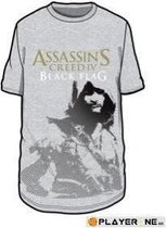 Merchandising ASSASSIN'S CREED BLACK FLAG - T-Shirt Grey Printed Cotton (S)