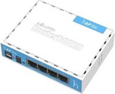 Router Mikrotik RB941-2nD 300 Mbits/s 2.4 GHz LAN WiFi Wit Blauw