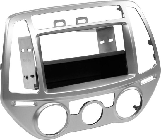 2-DIN frame Fiat Sedici 06-14,Suzuki SX4-S-Cross 07-21 zwart