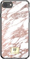 Richmond & Finch - iPhone SE (2020) Hoesje - RF Series Rose Gold Marble