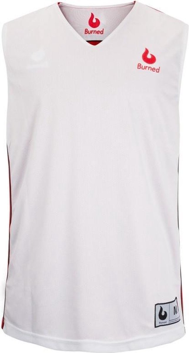Burned Dubbelzijdig Jersey Rood Wit XS