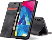 caseme - Hoesje geschikt voor Samsung Galaxy A10 - wallet book case - magneetsluiting - zwart