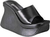 Demonia Sleehakken -39 Shoes- PACE-01 US 9 Zwart