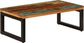 Salontafel- Massief hout-  koffietafel (Incl LW 3D Klok) )coffee table woonkamertafel