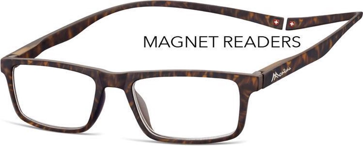 Montana Eyewear MR59A Leesbril met magneetsluiting +2.00 - Tortoise