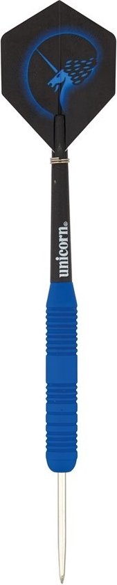 Unicorn Core Plus Rubberised Blue - Dartpijlen