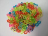 S-clips loom band verbindingshulp 500 stuks