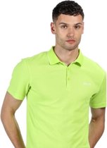 Regatta Poloshirt Maverick V Active Heren Polyester Lime Maat 3xl