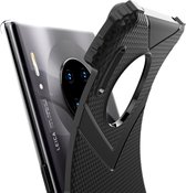 Mobigear Hoesje geschikt voor Huawei Mate 30 Pro Telefoonhoesje Flexibel TPU | Mobigear Diamond Backcover | Mate 30 Pro Case | Back Cover - Groen