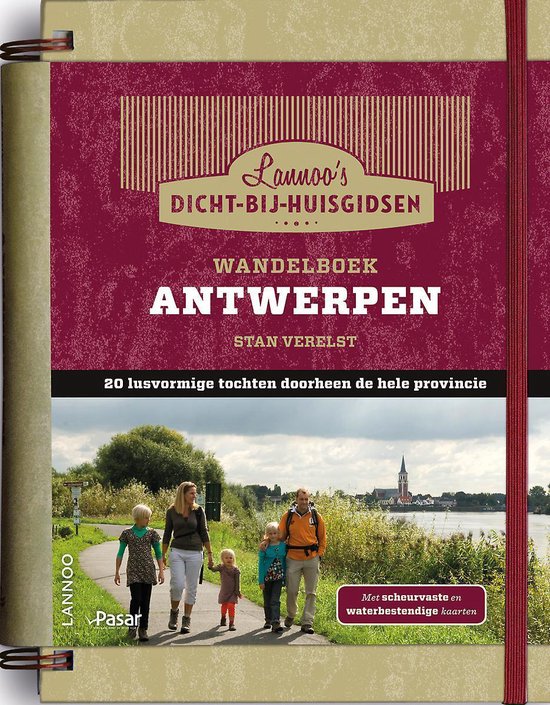 Cover van het boek 'Wandelboek Antwerpen' van Stan Verelst