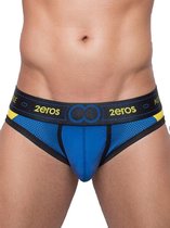 2EROS CoAktiv Brief Blauw - MAAT XL - Heren Ondergoed - Slip voor Man - Mannen Slip