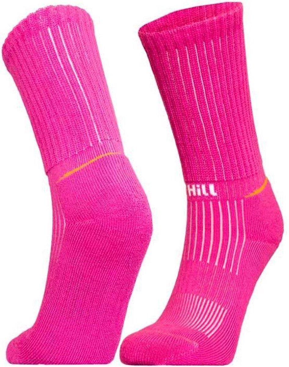 UphillSport 2-Pack Bamboe Wandelsokken Dikke Cushioning Zool Heren Dames – 39-42 8387 Roze