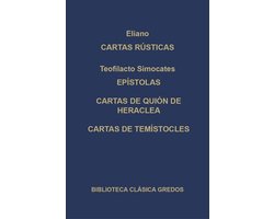 Biblioteca Clásica Gredos 263 - Cartas rústicas. Epístolas. Cartas de Quión de Heraclea. Cartas de Temístocles.