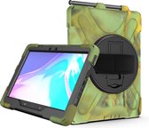 Samsung Galaxy Tab Active Pro Cover - Hand Strap Armor Case - Camouflage