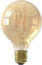 Calex Globe LED Lamp Warm Ø80 - E27 - 320 Lm - Goud / Clear