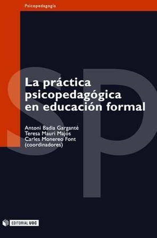 La práctica psicopedagógica en educación formal - cover