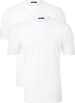 Schiesser American T-shirts O-hals 2-pack, wit