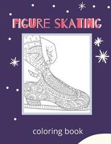 figure skating coloring book