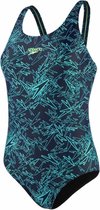 Speedo E10 Boom Allover Muscleback - Maat 38