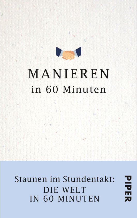 Manieren in 60 Minuten - cover