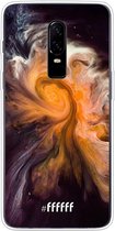 OnePlus 6 Hoesje Transparant TPU Case - Crazy Space #ffffff