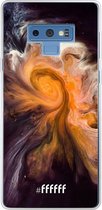 Samsung Galaxy Note 9 Hoesje Transparant TPU Case - Crazy Space #ffffff