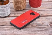 Backcover hoesje voor Samsung Galaxy J2 Pro (2018) - Rood (J2 Pro)- 8719273279014