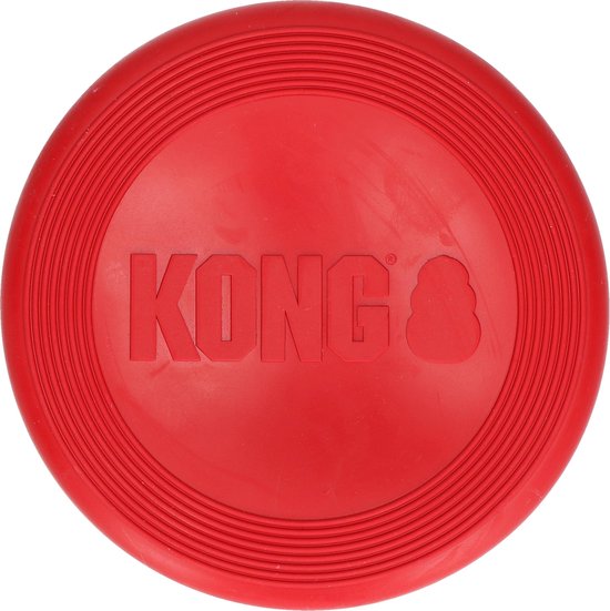Kong Flyer Frisbee - Jouet pour chien - Rouge - Ø25 cm