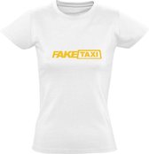 Fake taxi | grappig | adult | cadeau | wit |
