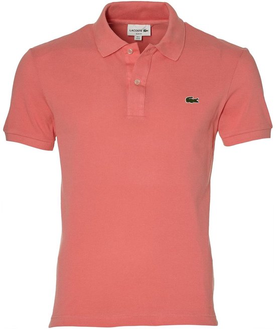 Lacoste - Slim Fit Polo SS - Peach - Small