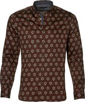 Ted Baker Overhemd - Slim Fit - Bruin - L