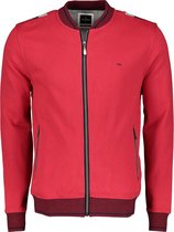 Jac Hensen Vest - Modern Fit - Rood - 3XL Grote Maten