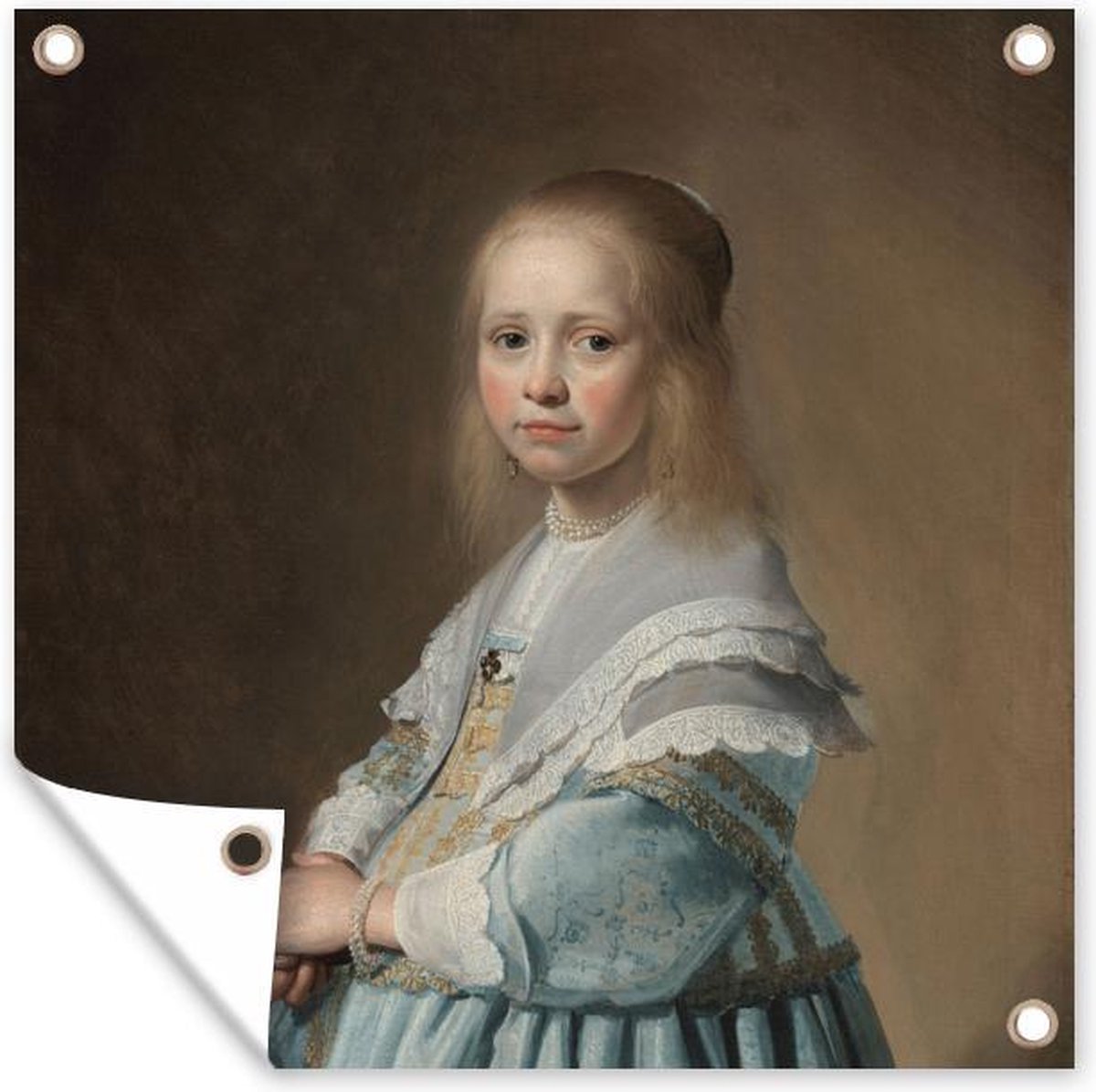 Portret van een meisje in het