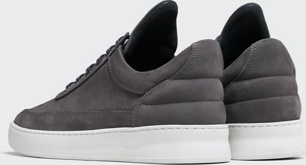 Filling Pieces Low Top Plain Nubuck Dark Grey - Heren Sneakers - Maat 43 |  bol.com
