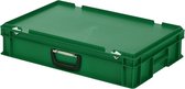 Koffer - Opbergbox - 600x400xH135mm - groen
