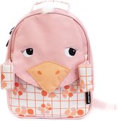 Les Deglingos - school rugtas kinderen  struisvogel - rugzak junior - 32 cm - polyester - roze - bag to school