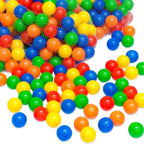 Begin snijder Door 1000 Baby ballenbak ballen - 5.5cm ballenbad speelballen voor kinderen  vanaf 0 jaar | bol.com