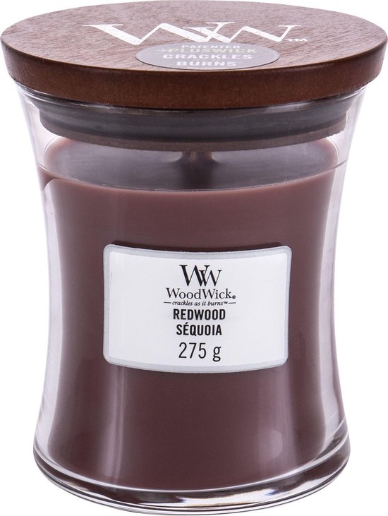WoodWick Medium Candle Redwood