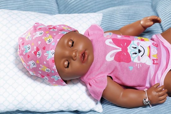 Bol Com Baby Born Magic Girl Brown Eyes Babypop 43 Cm