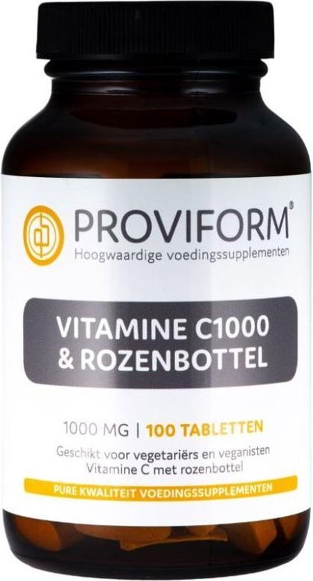 Proviform Vitamine C 1000 Rozenbottel 100 - Vitaminen | bol.com