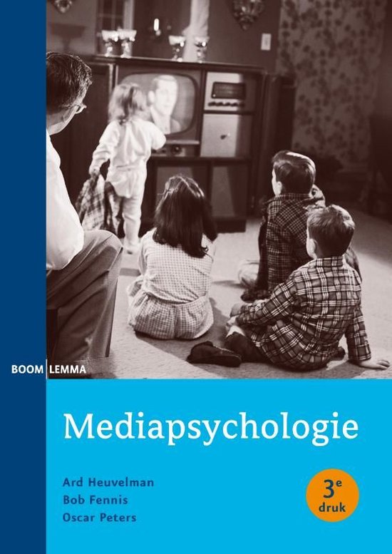 Cover van het boek 'Mediapsychologie' van A. Heuvelman