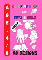 Coloring Book for Boys and Girls