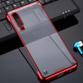 Voor Huawei P30 SULADA Borderless Drop-proof Vacuum Plating PC Case (Rood)