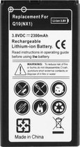 2300 mAh NX1 vervangende zakelijke batterij voor Blackberry Q10