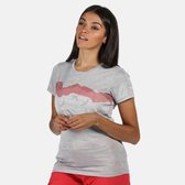 Regatta - Women's Fingal V Graphic T-Shirt - Outdoorshirt - Vrouwen - Maat 38 - Grijs